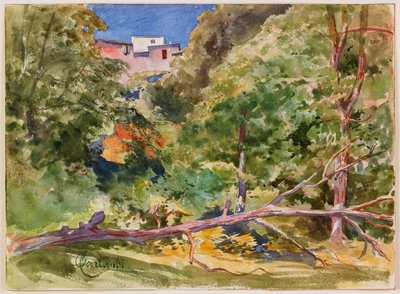 Paesaggio rustico da Onorato Carlandi